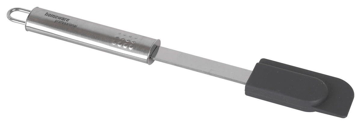 TEIGSCHABER - Silberfarben/Schwarz, Basics, Kunststoff/Metall (26cm) - Homeware Profession.