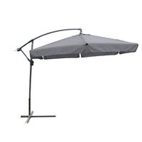 BOČNÍ SLUNEČNÍK 300/250/300 cm - antracitová, Basics, kov/plast (300/250/300cm) - Gardenson