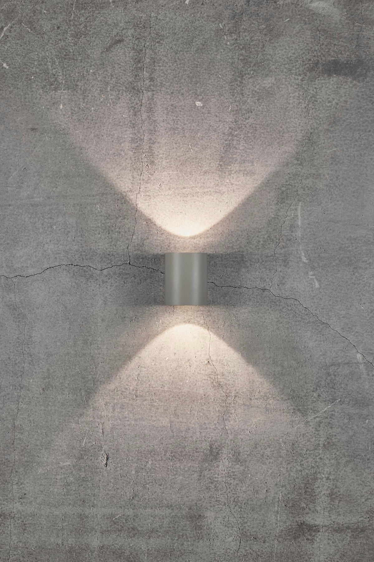 AUßENWANDLEUCHTE 8,7/10,6/10 cm   - Grau, Basics, Metall (8,7/10,6/10cm) - Nordlux