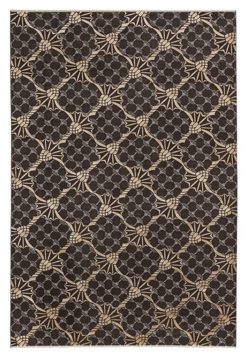 TKANA PREPROGA Cornflower Double 140/200 cm tkano antracit - antracit, Design, tekstil (140/200cm) - Joop!