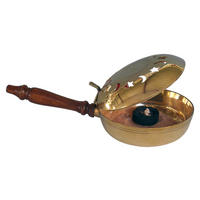 RÄUCHERWERKBRENNER 12/10 cm  - Messingfarben, Basics, Holz/Metall (12/10cm)