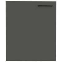 KÜCHENSCHRANKFRONT 60/72/1,9 cm  in Grün  - Schwarz/Grün, MODERN, Holzwerkstoff/Metall (60/72/1,9cm) - Nobilia