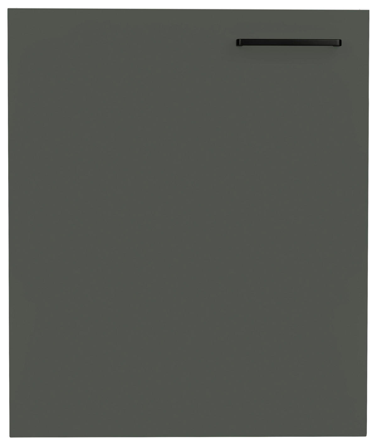 KÜCHENSCHRANKFRONT 60/72/1,9 cm  in Grün  - Schwarz/Grün, MODERN, Holzwerkstoff/Metall (60/72/1,9cm) - Nobilia