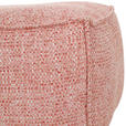 HOCKER Chenille Koralle  - Koralle, KONVENTIONELL, Textil (65/45/65cm) - Carryhome