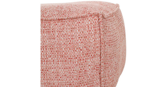 HOCKER Chenille Koralle  - Koralle, KONVENTIONELL, Textil (65/45/65cm) - Carryhome