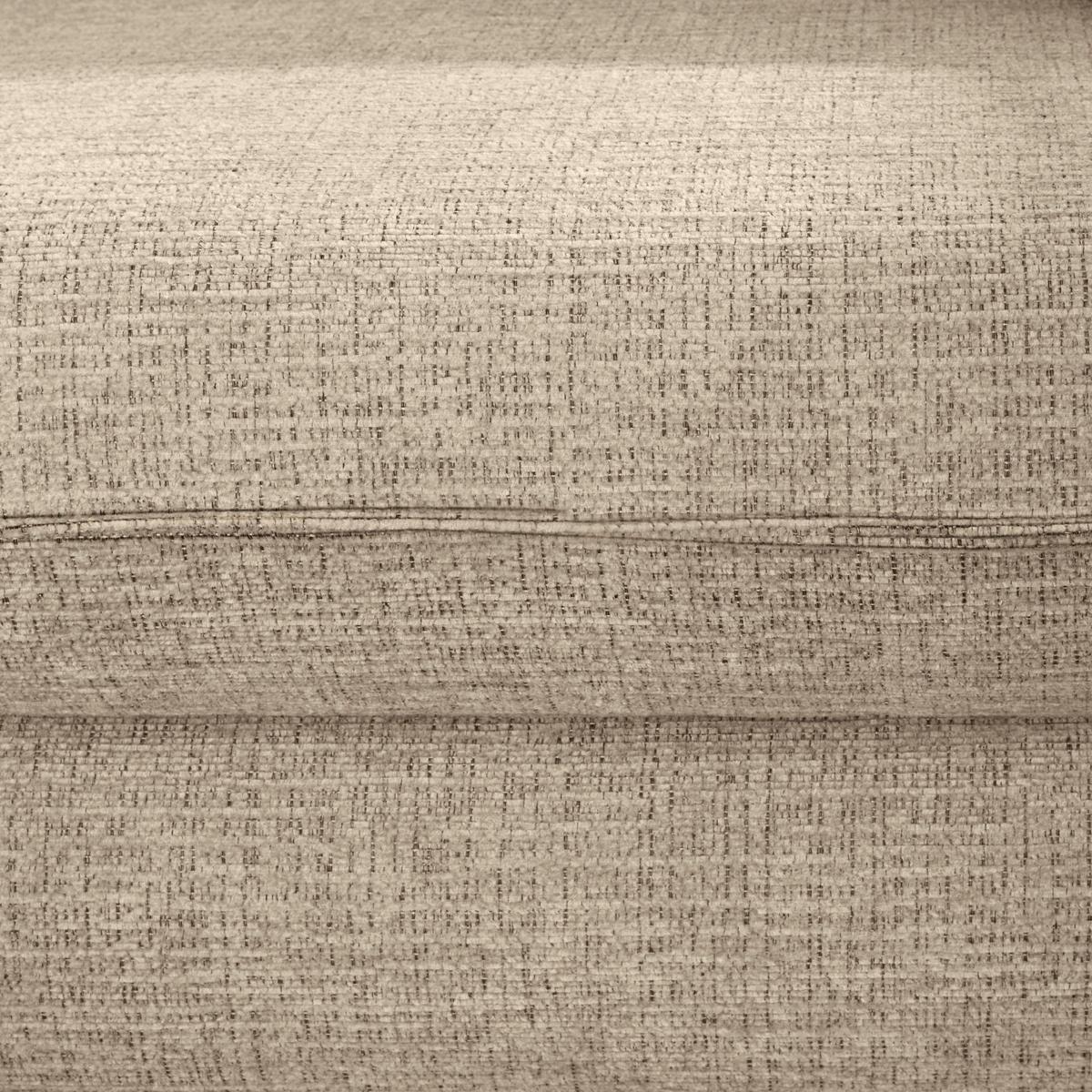 ECKSOFA inkl. Funktionen Beige Struktur  - Beige/Schwarz, Design, Holz/Textil (245/161cm) - Stylife