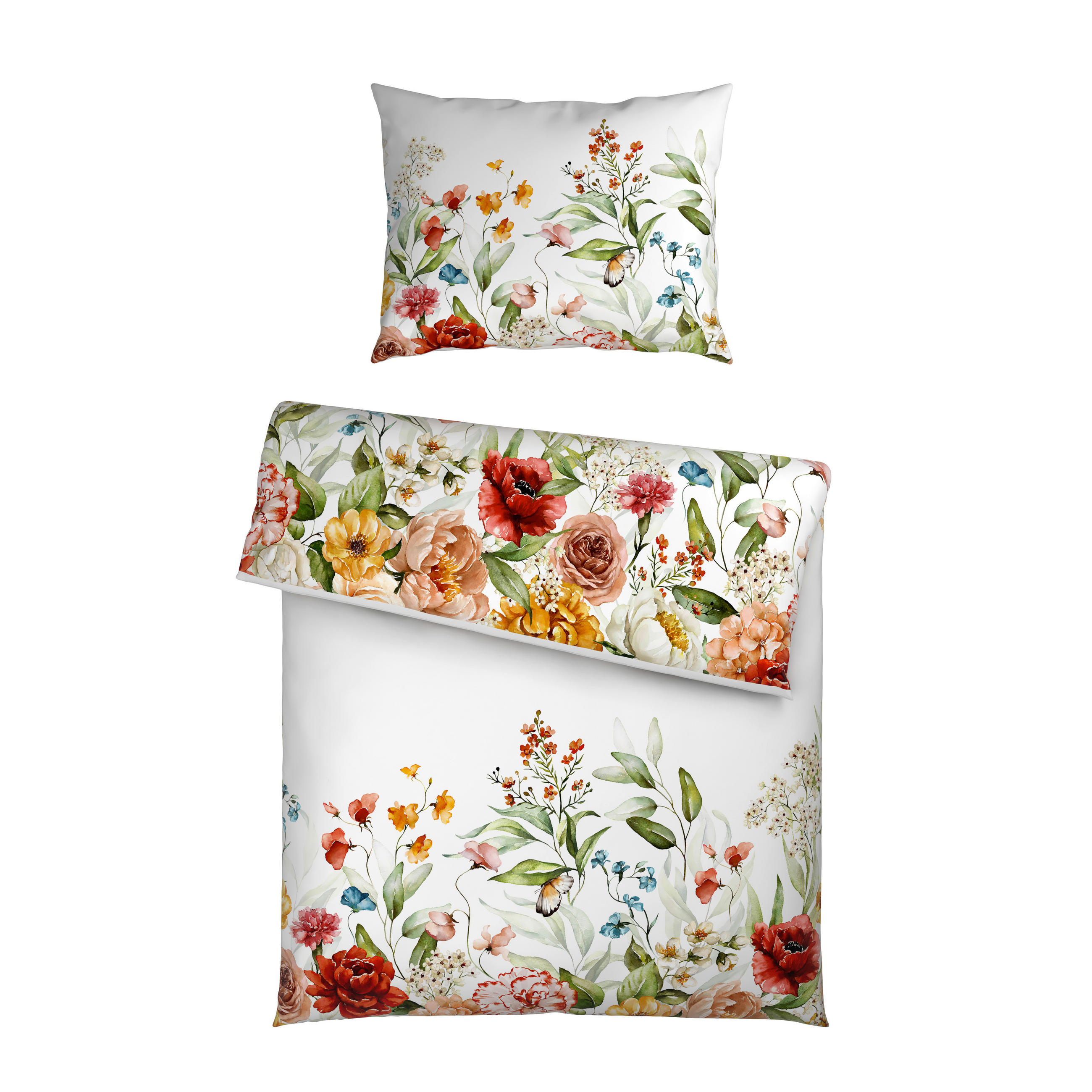 POSTELJINA S DVA LICA 140/200 cm  CAMELLIA  - bijela, Basics, tekstil (140/200cm) - Esposa