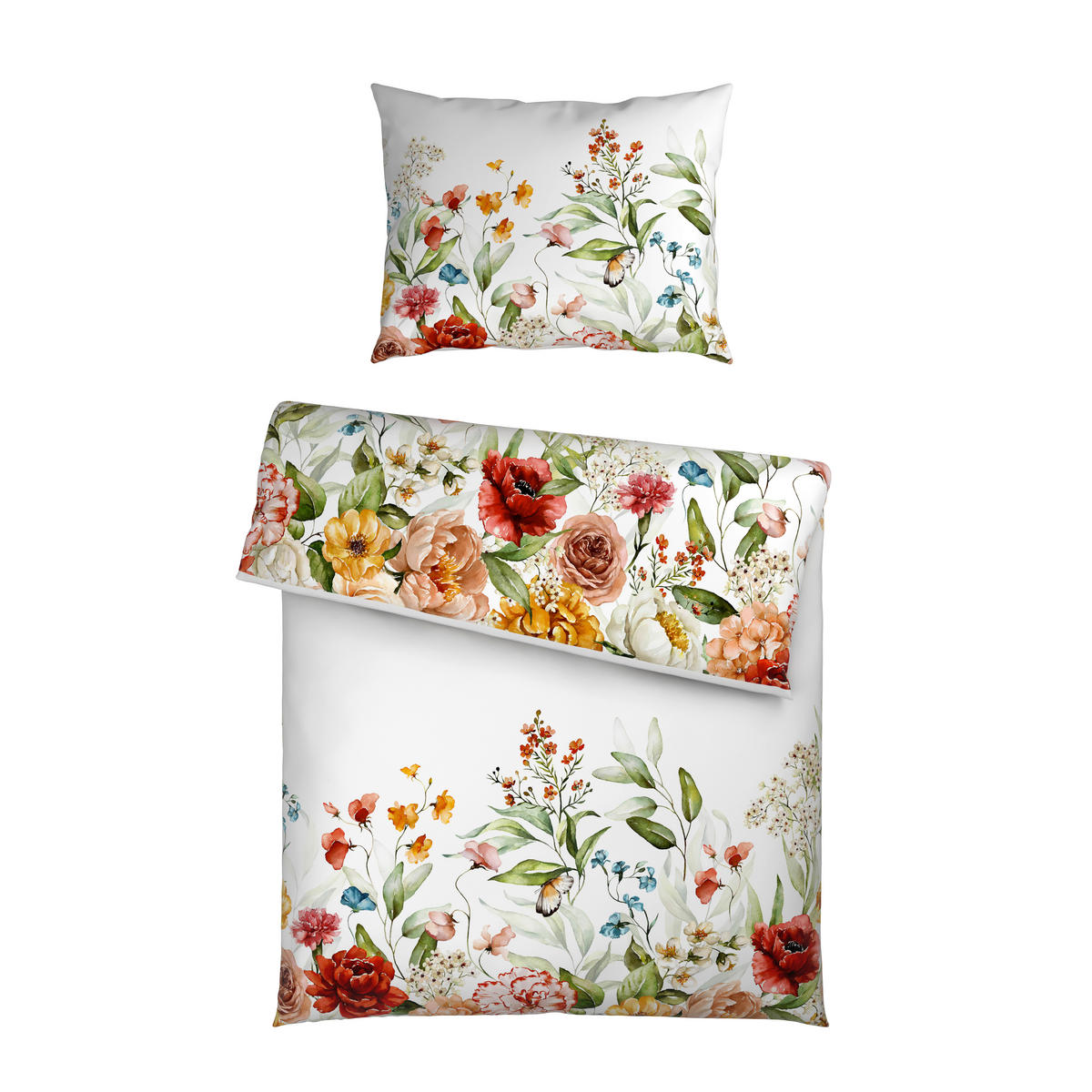 POSTELJINA S DVA LICA 140/200 cm  CAMELLIA  - bijela, Basics, tekstil (140/200cm) - Esposa