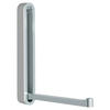WANDHAKEN  in Silberfarben, Chromfarben  - Chromfarben/Silberfarben, Design, Kunststoff/Metall (2,1/16/2,1-15,6cm)