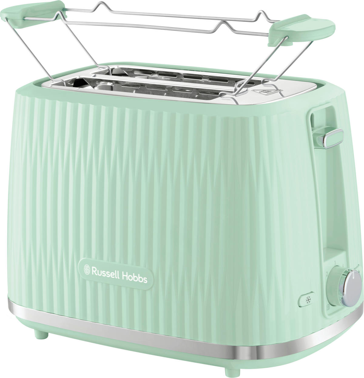 TOASTER Toaster  - Mintgrün, Basics, Kunststoff (17/19/28cm) - Russell Hobbs