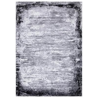 WEBTEPPICH 120/170 cm Eleysa Grau, Schwarz rechteckig  - Schwarz/Grau, LIFESTYLE, Textil (120/170cm) - Novel