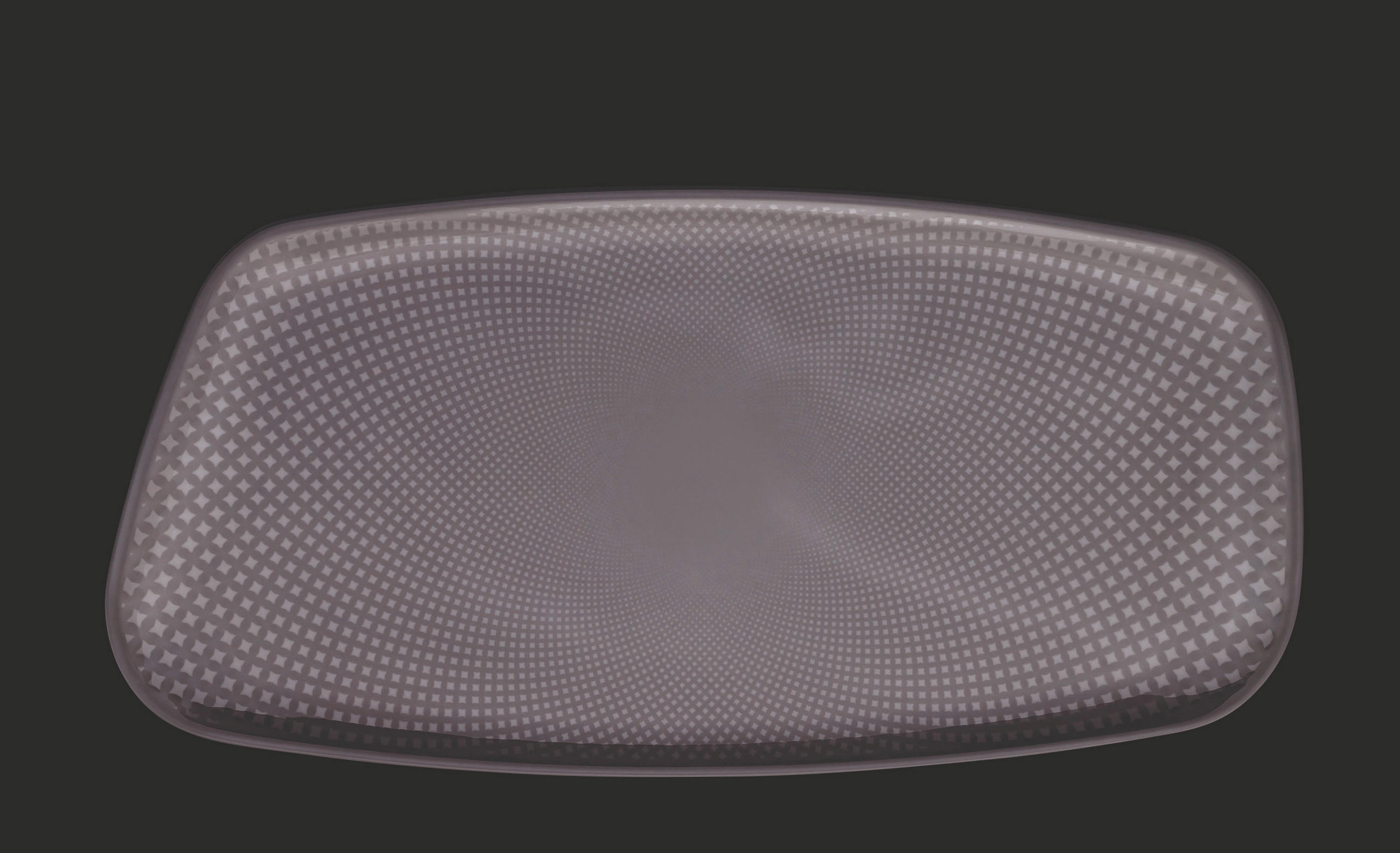 PLADANJ        30/15 cm     Junto Pearl Grey  - siva/bež, Basics, keramika (30/15cm) - Rosenthal