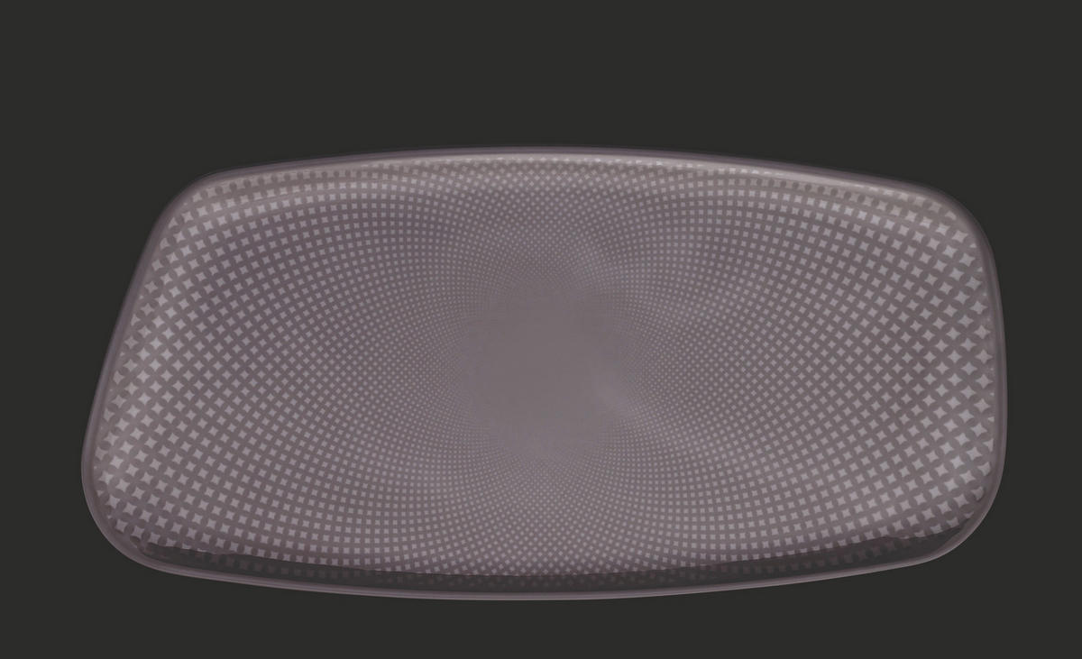 PLADANJ        30/15 cm     Junto Pearl Grey  - siva/bež, Basics, keramika (30/15cm) - Rosenthal