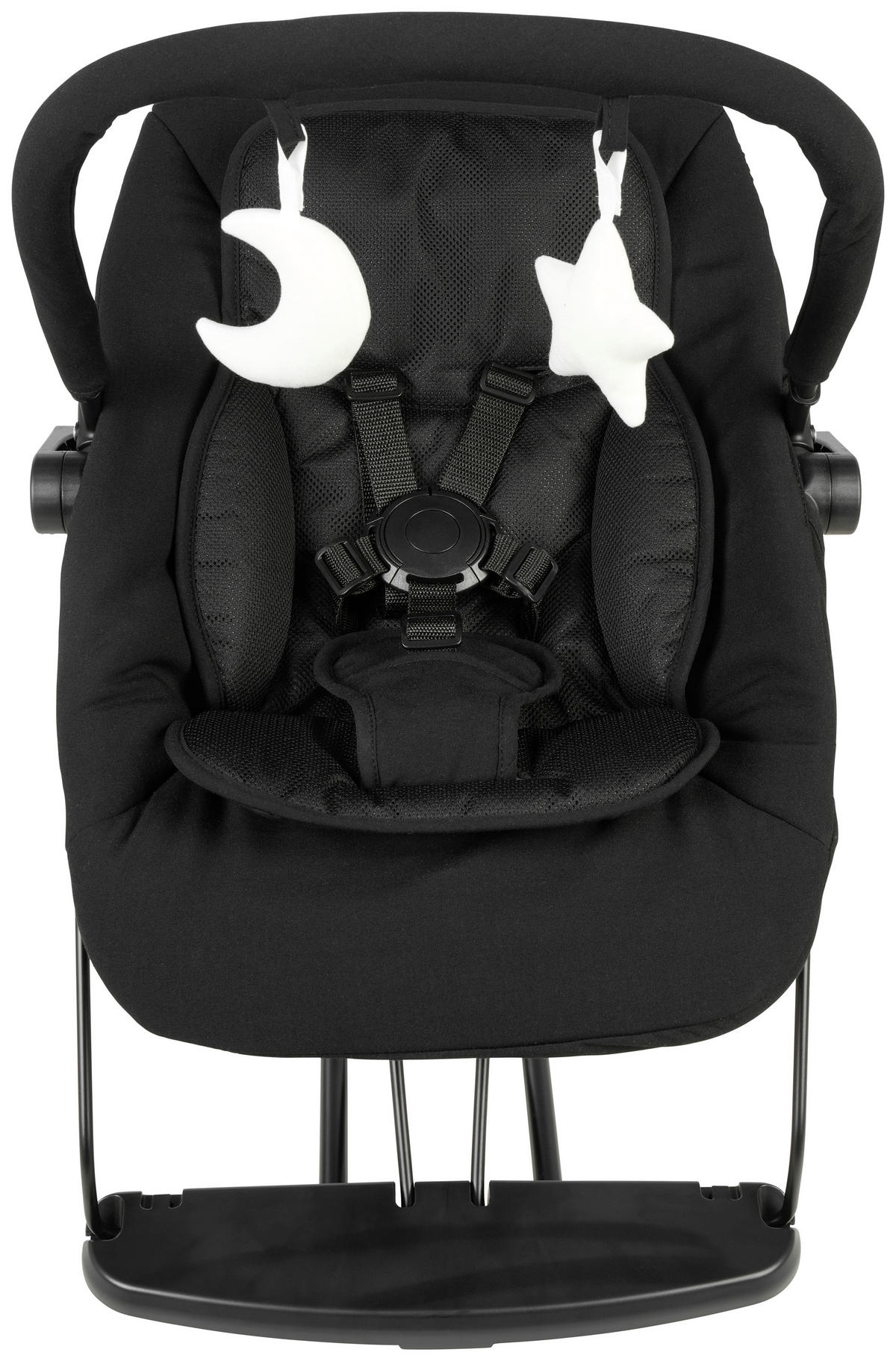 NJIHALICA  LUNCH  - crna, Osnovno, tekstil/metal (66/45/48-58cm) - My Baby Lou