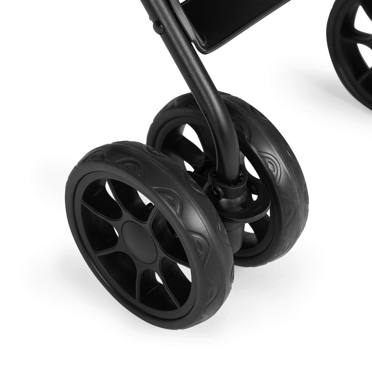 BUGGY Fold N Care  - Olivgrün, Basics (87/47/107cm) - Hauck