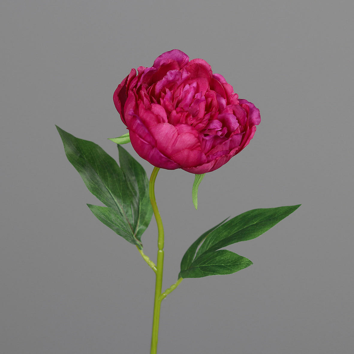 VEŠTAČKI CVET - pink/zelena, Osnovno, tekstil/plastika (48cm)