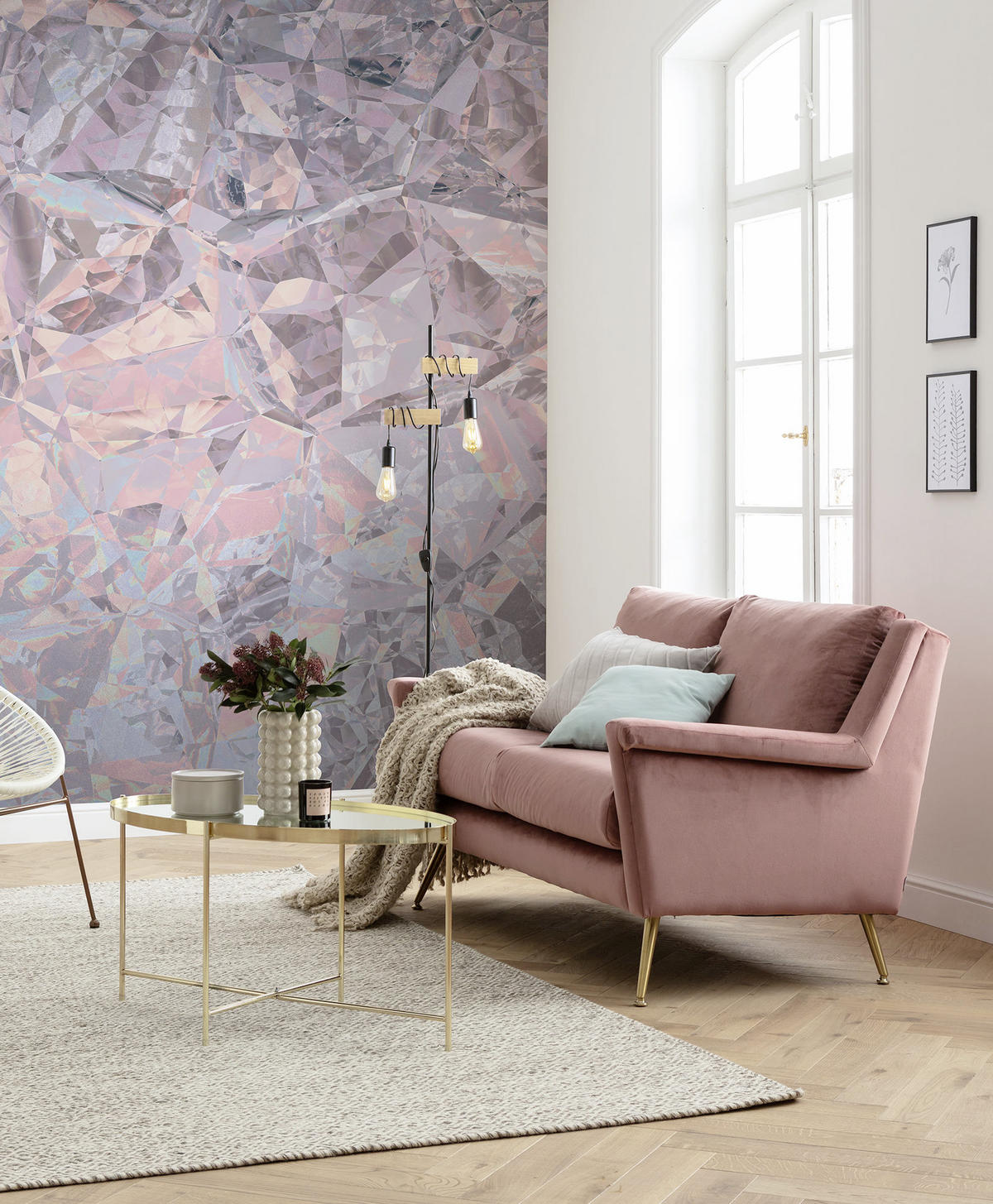 FOTOTAPETE - Lila/Rosa, Trend (200/280cm)