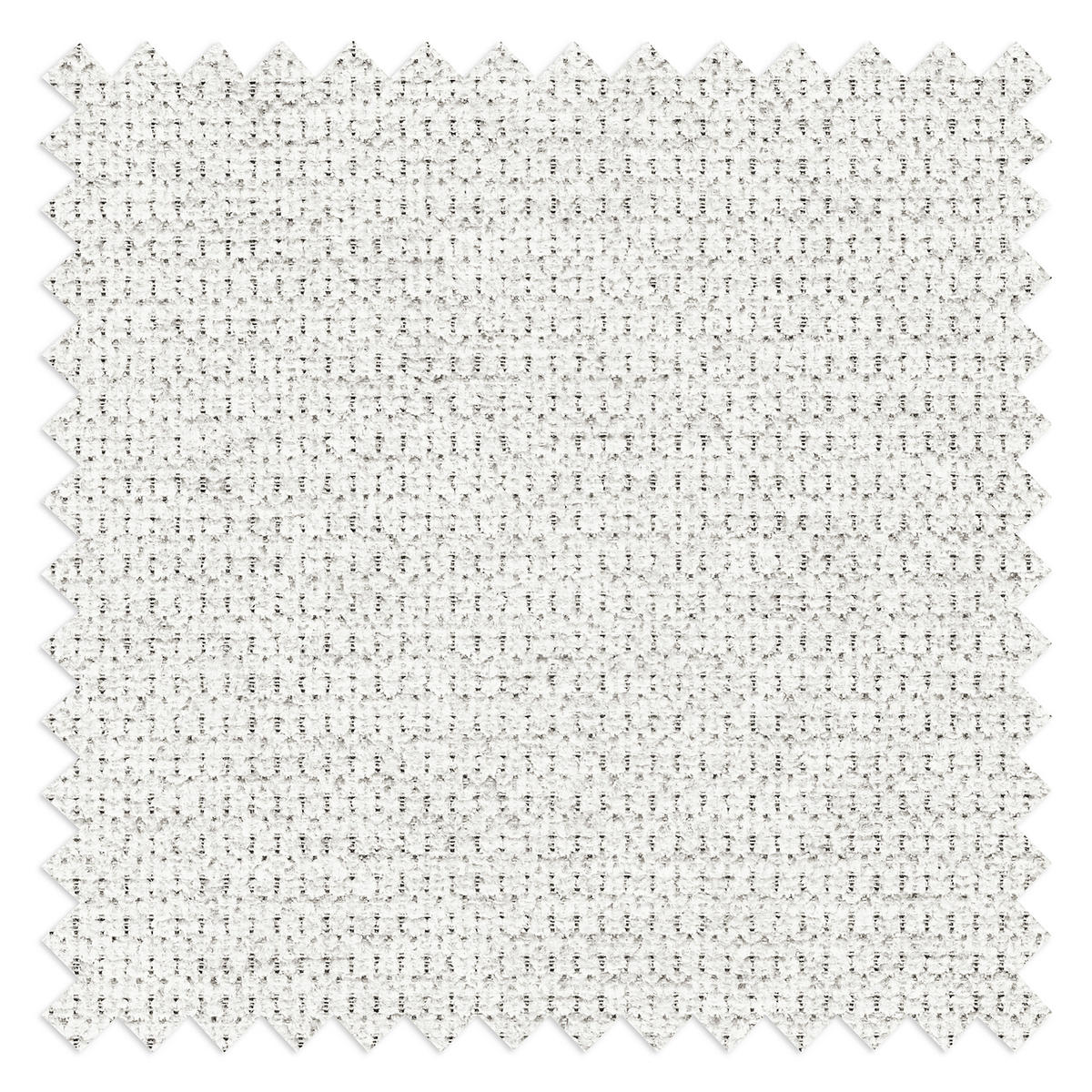 SESSEL in Chenille Weiß  - Schwarz/Weiß, Design, Textil/Metall (67/87/74cm) - Livetastic