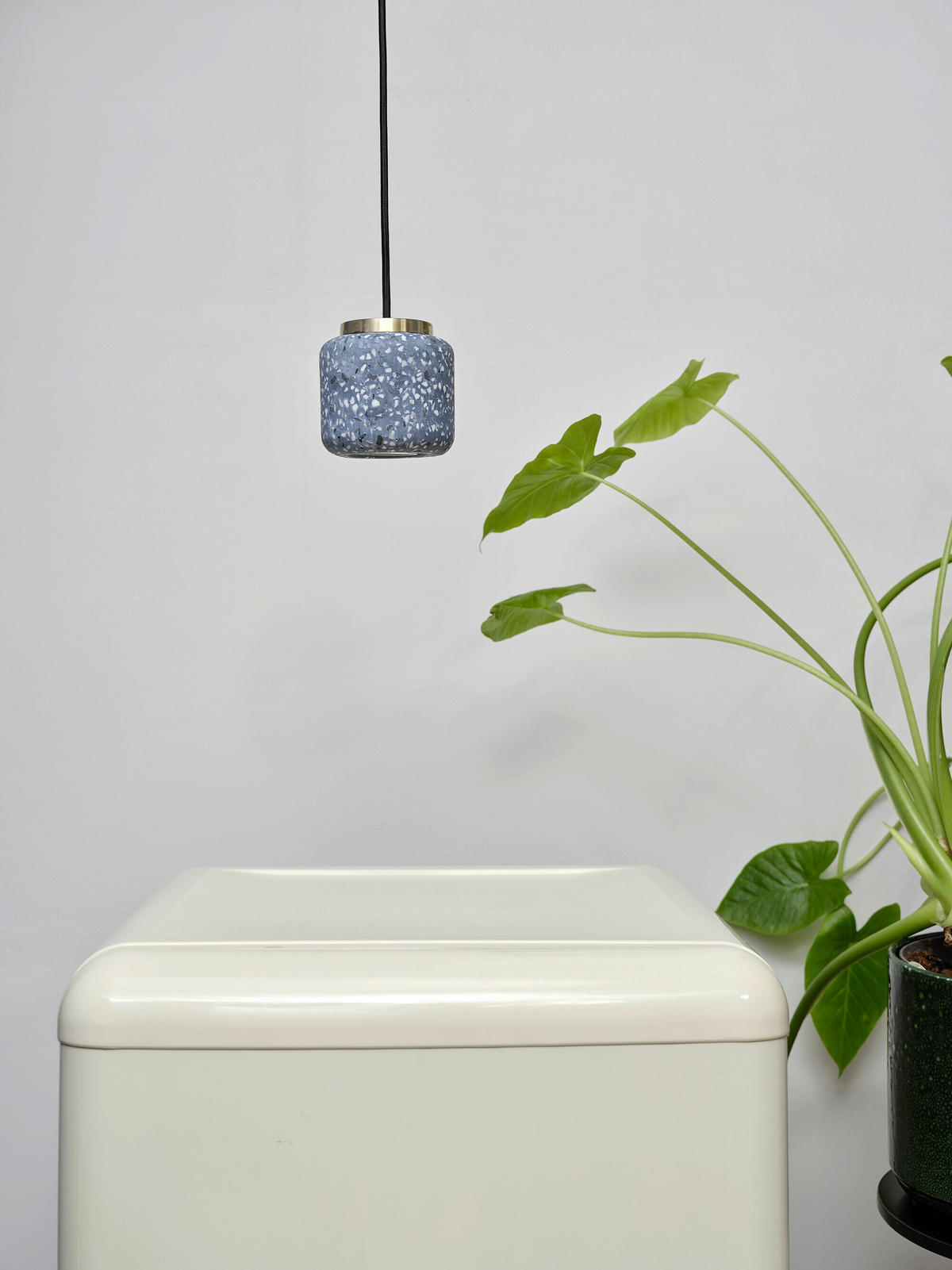 HÄNGELEUCHTE 10/150 cm  - Blau, Basics, Stein (10/150cm) - Osram