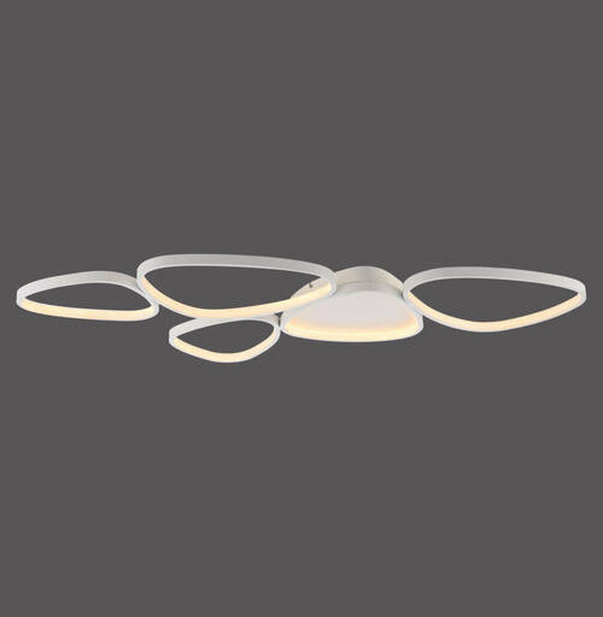 LED-DECKENLEUCHTE    116,5/56,5/6,5 cm  - Weiss, Design, Kunststoff/Metall (116,5/56,5/6,5cm)