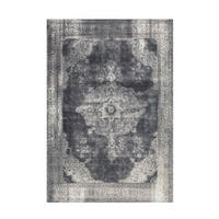 FLACHWEBETEPPICH 200/290 cm Vintage 8400 Grau Grau  - Grau, KONVENTIONELL, Textil (200/290cm)