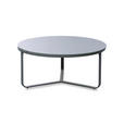 COUCHTISCH in Metall, Glas 80/80/35 cm  - Grau, Design, Glas/Metall (80/80/35cm) - Xora