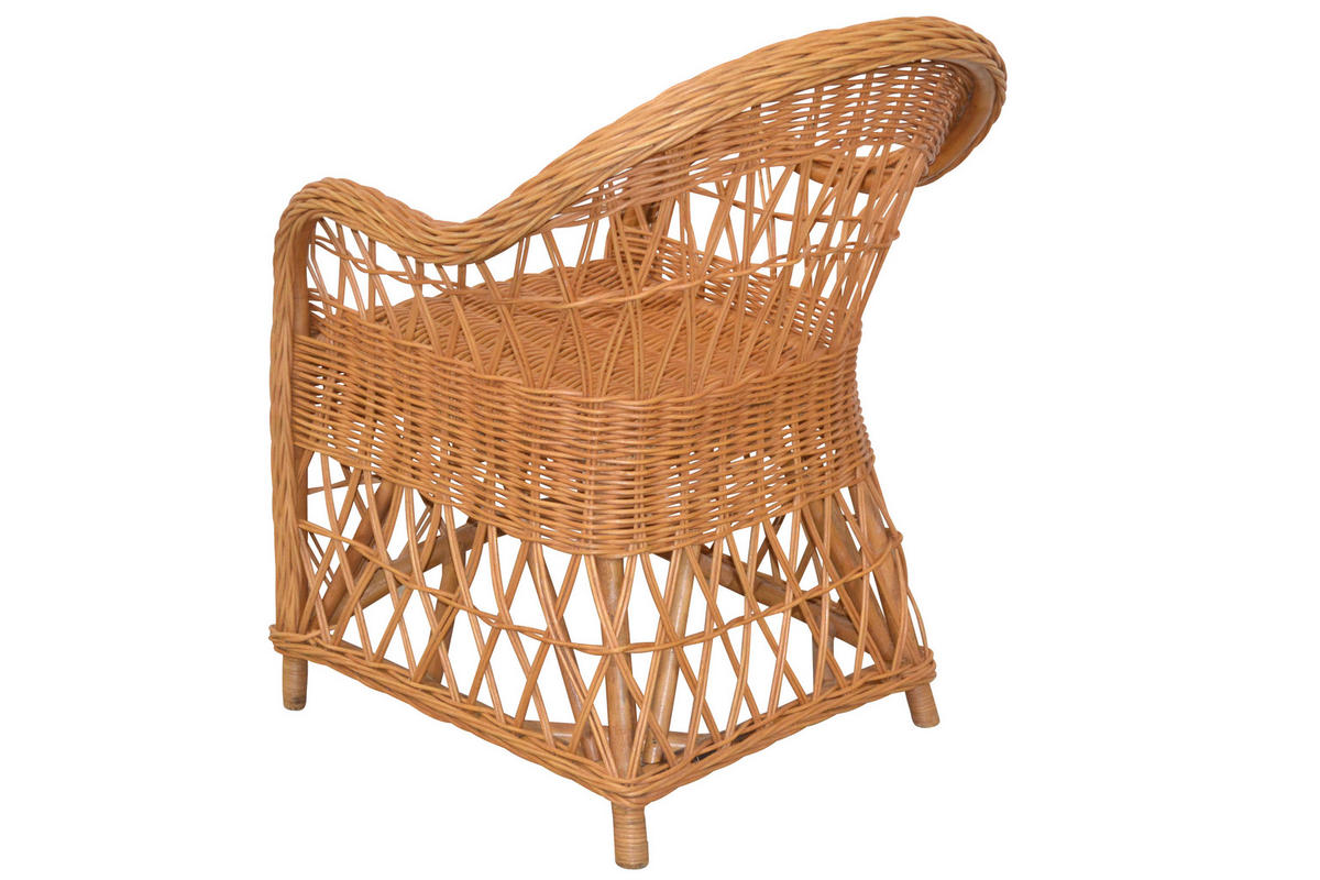 SESSEL Honig    - Honig, Natur, Holz (65/65/85cm) - MID.YOU