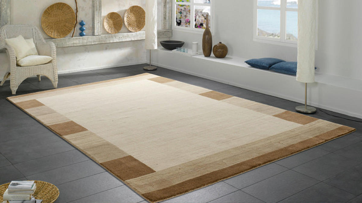 ORIENTTEPPICH 250/300 cm Alagis Border Naturfarben, Beige  - Beige/Naturfarben, KONVENTIONELL, Textil (250/300cm) - Cazaris