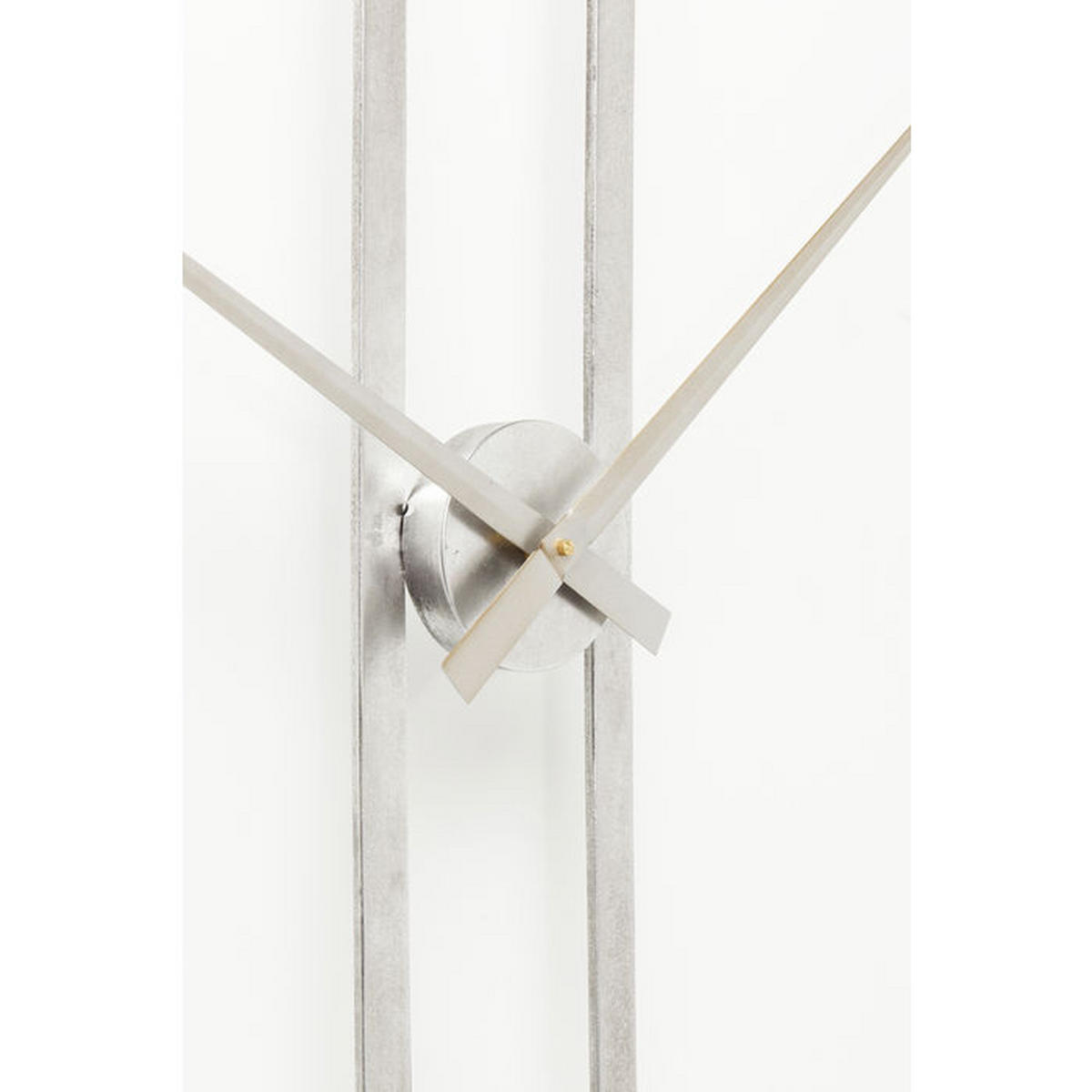 WANDUHR 60/60/10 cm   - Silberfarben, Design, Metall (60/60/10cm)