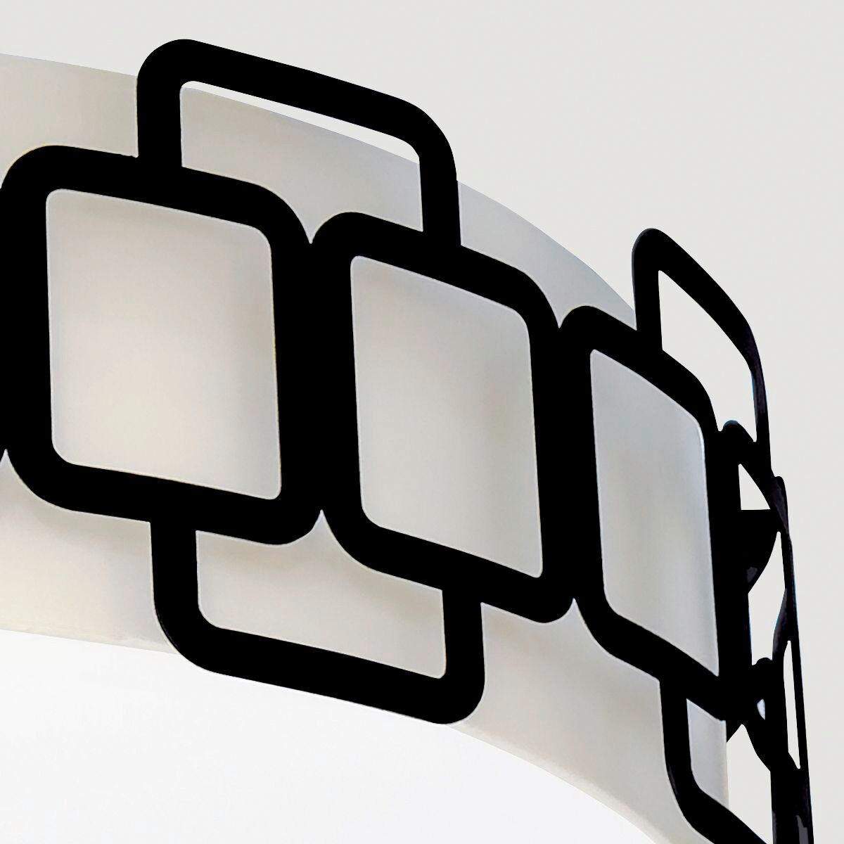 DECKENLEUCHTE Hinkley 57/17,6 cm  - Schwarz, Design, Textil/Metall (57/17,6cm) - Elstead Lighting