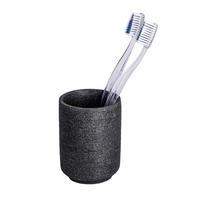 ZAHNPUTZBECHER Goa Neo  - Anthrazit, Basics, Kunststoff (7/10cm) - Wenko