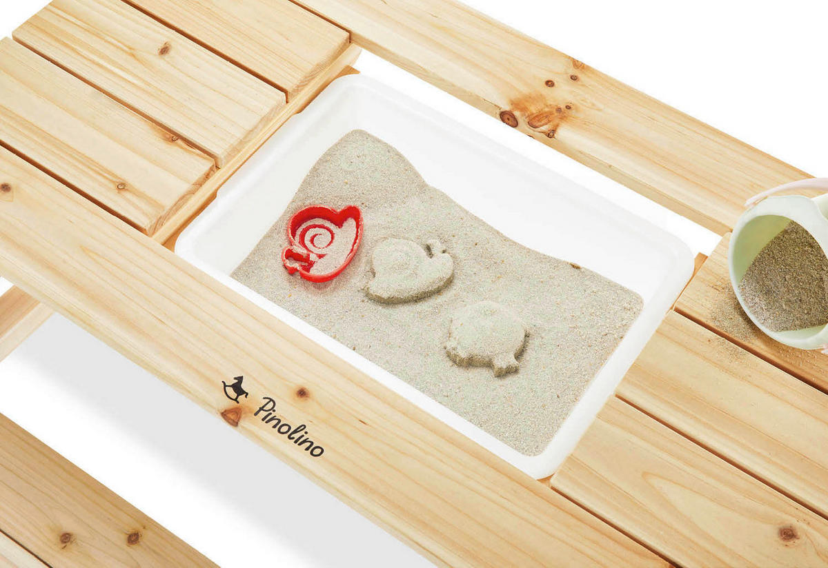 KINDERSITZGRUPPE KNUT  - Naturfarben, Basics, Holz (88/50/68cm) - Pinolino