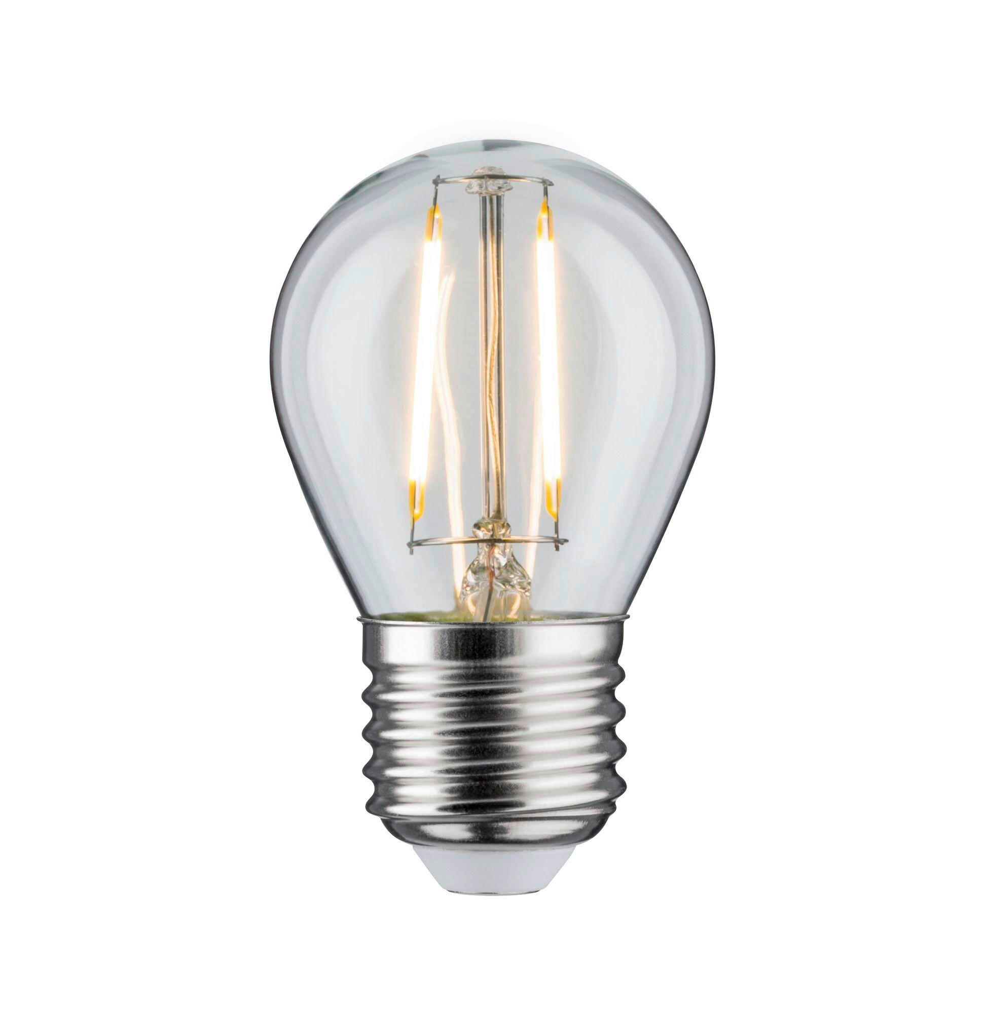 LED-LEUCHTMITTEL   E27 1x2,6W W 250 lm  - Klar, Basics, Glas (4,5/7,2cm) - Paulmann