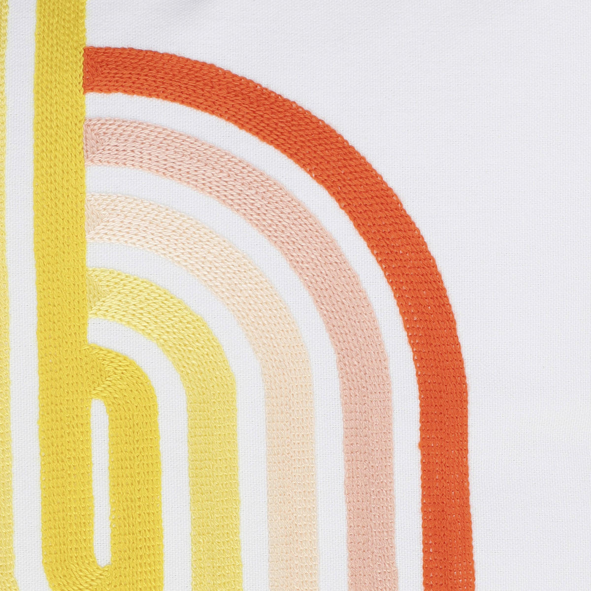 ZIERKISSEN  45/45 cm   - Gelb/Rot, Basics, Textil (45/45cm) - Eglo