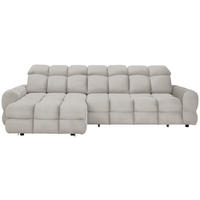 HÖRNSOFFA i velour beige  - beige/svart, Design, textil/plast (178/283cm) - Welnova