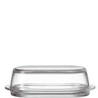 BUTTERDOSE Glas  - Transparent, Basics, Glas (21/6.2/10cm) - Leonardo