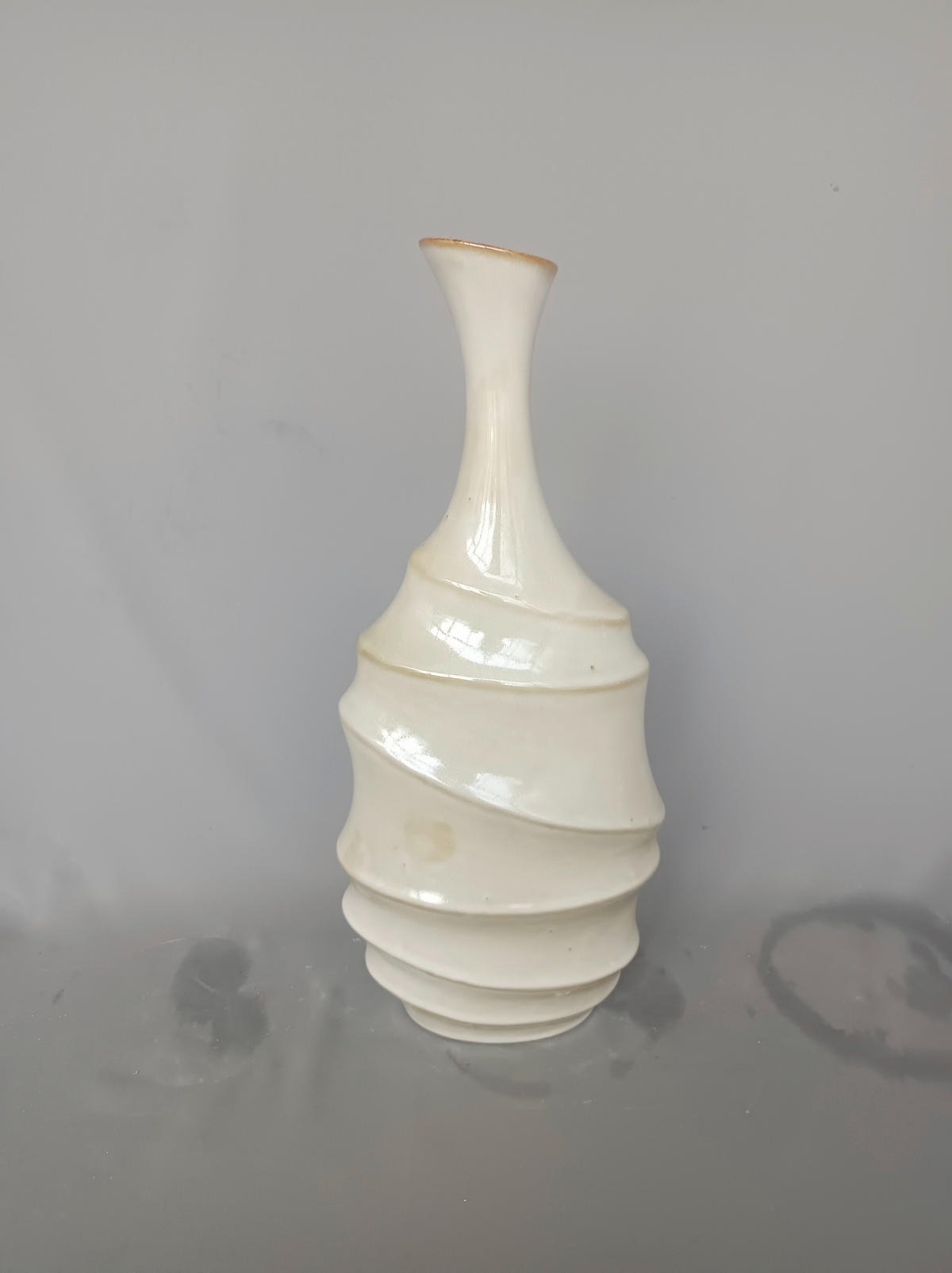 VAZĂ  - culoare natur, Basics, ceramică (37,5/9,5/16,5cm)