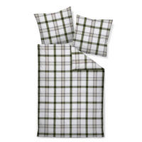 BETTWÄSCHE 155/200 cm  - Grün, Design, Textil (155/200cm) - Janine