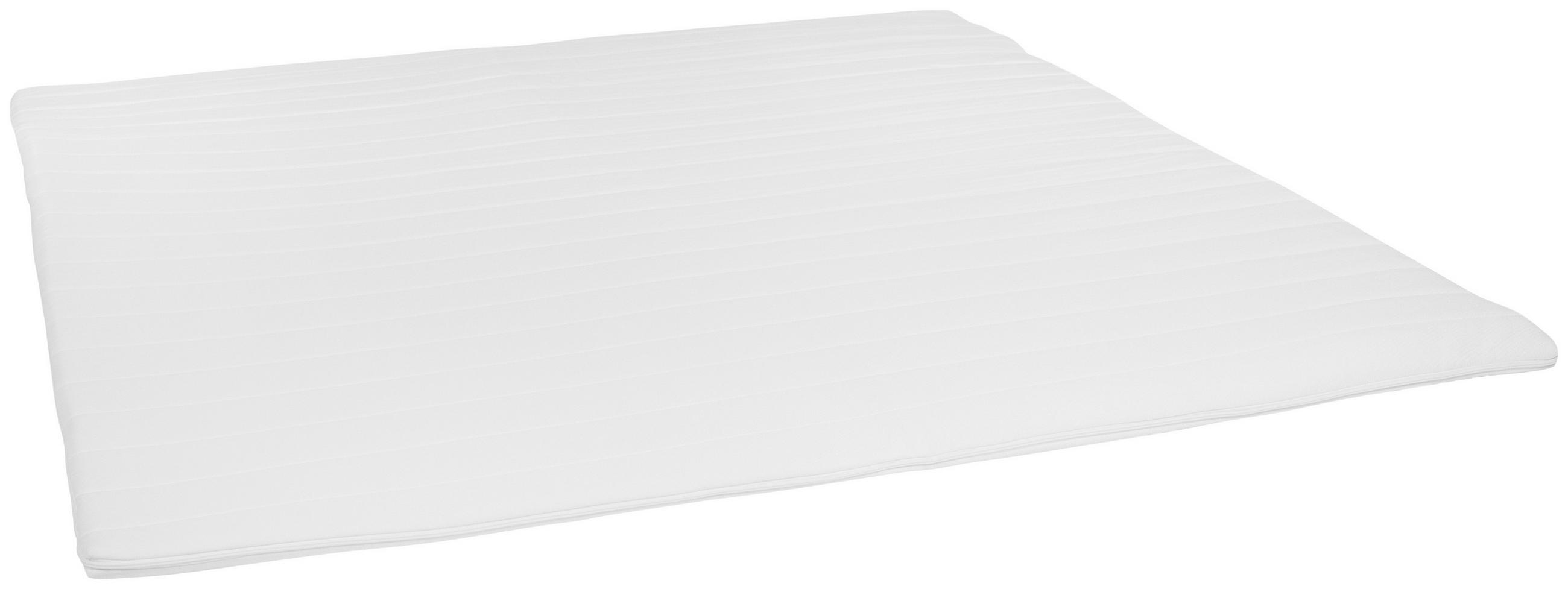 TOPPER 180/200 cm Höhe ca. 6 cm  - Weiss, Modern, Textil (180/200cm) - Livetastic