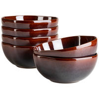 SCHÜSSEL Cordelia   - Rot/Braun, Trend, Keramik (16/6,5cm) - Mäser