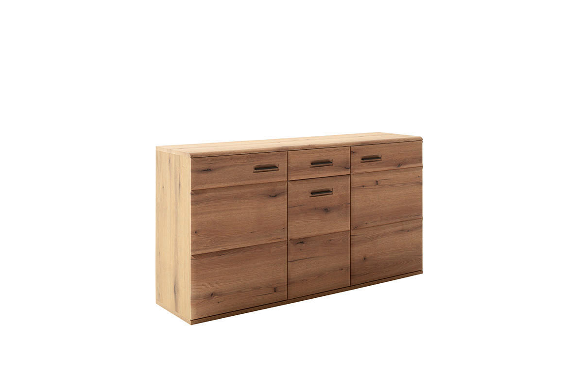 SIDEBOARD 165/90/44 cm  - antracit/ekfärgad, Design, metall/trämaterial (165/90/44cm) - Livetastic