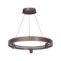 LED-PENDELLEUCHTE 58/150 cm  - Titanfarben, Design, Kunststoff/Metall (58/150cm) - Näve