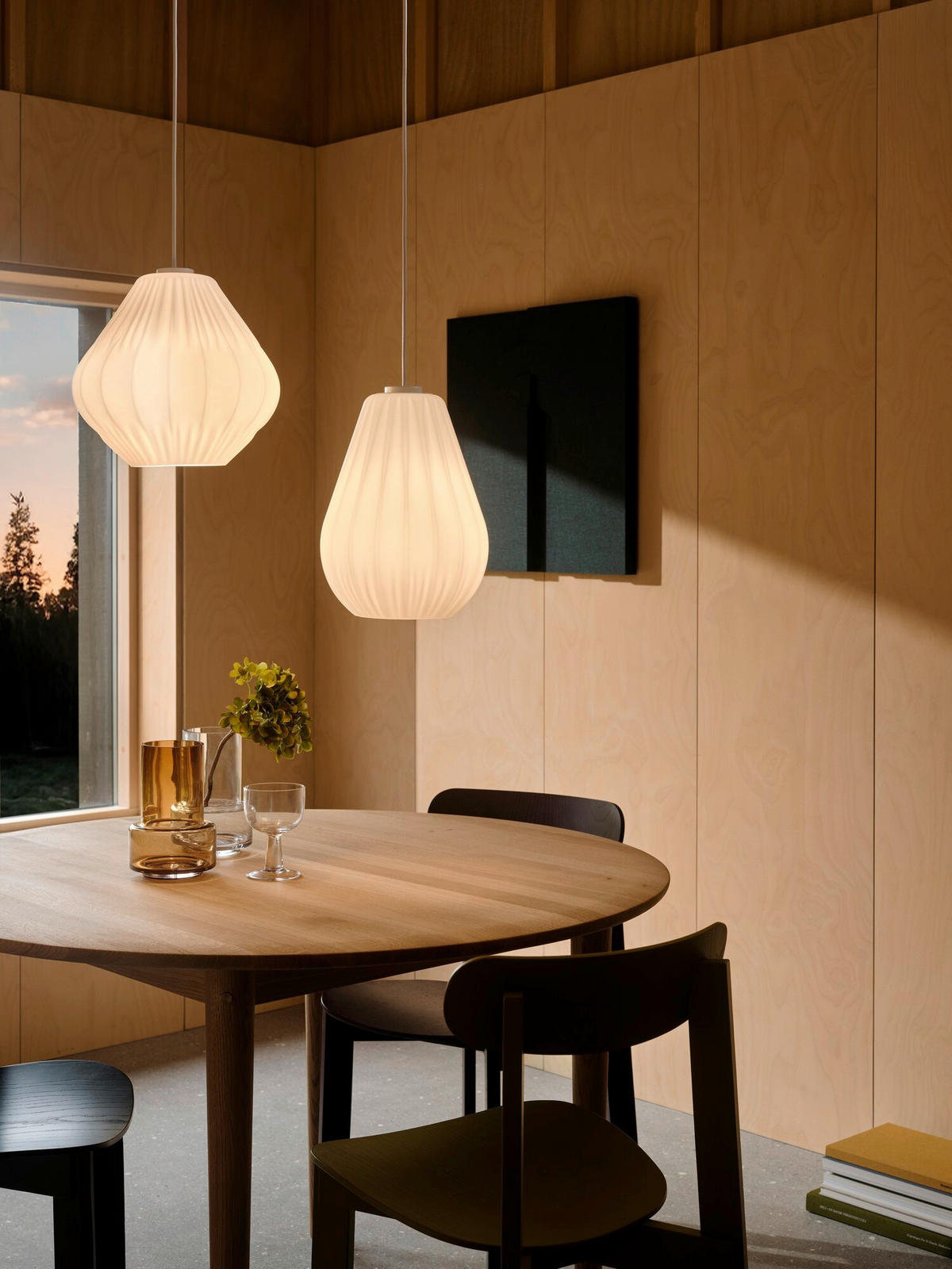 HÄNGELEUCHTE Maluca 29/29 cm  - Weiß, Design, Glas (29/29cm) - Nordlux