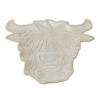SERVIERTABLETT   20,3/17,8/2,5 cm   - Beige, Trend, Keramik (20,3/17,8/2,5cm) - Ambia Home