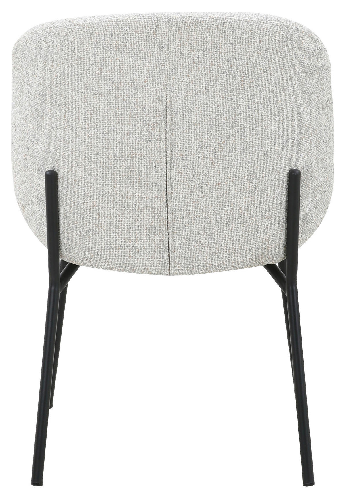 STOL   vävt tyg  - beige/svart, Modern, metall/textil (48/79/59cm) - Carryhome