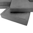 ECKSOFA  in Cord Anthrazit  234/170 cm  - Anthrazit/Schwarz, KONVENTIONELL, Kunststoff/Textil (234/170cm) - Carryhome