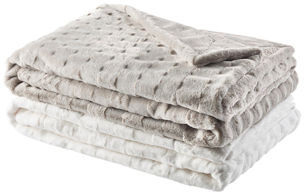 FELLDECKE 150/200 cm  - Textil (150/200cm) - Novel