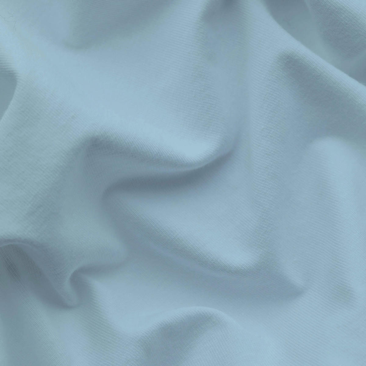 TOPPER-SPANNLEINTUCH 140-160/200-220 cm Jersey  - Hellblau, Basics, Textil (140-160/200-220cm) - Schlafgut