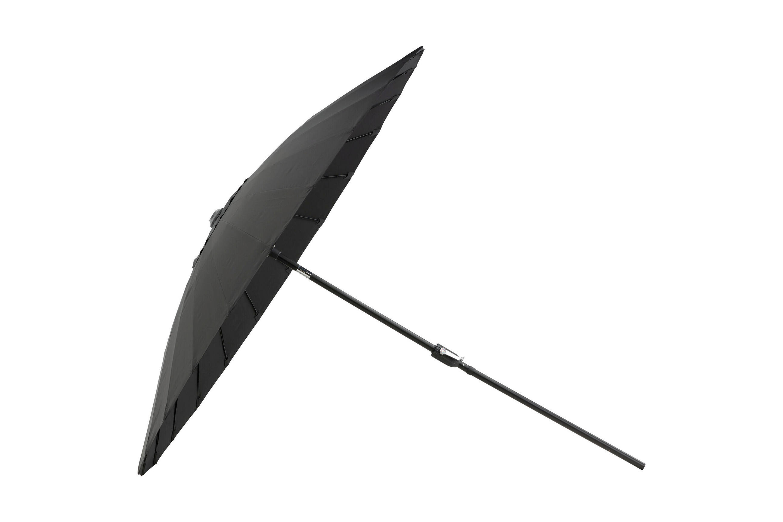 PARASOLL   - svart/naturfärgad, Modern, metall/textil (270/250cm) - Gardenson
