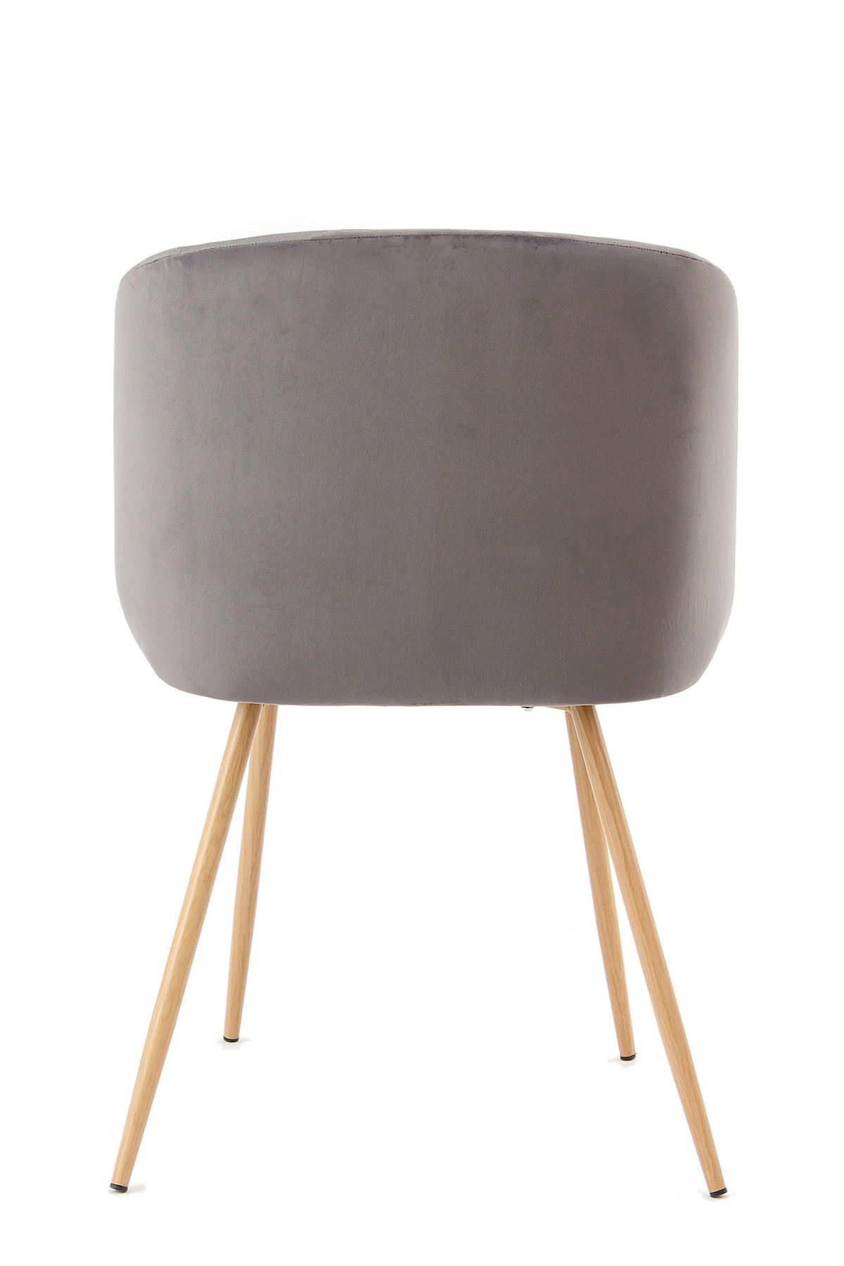 SADA STOLIČIEK 2 kus - sivá, Design, kov/plast (54/84/56cm)